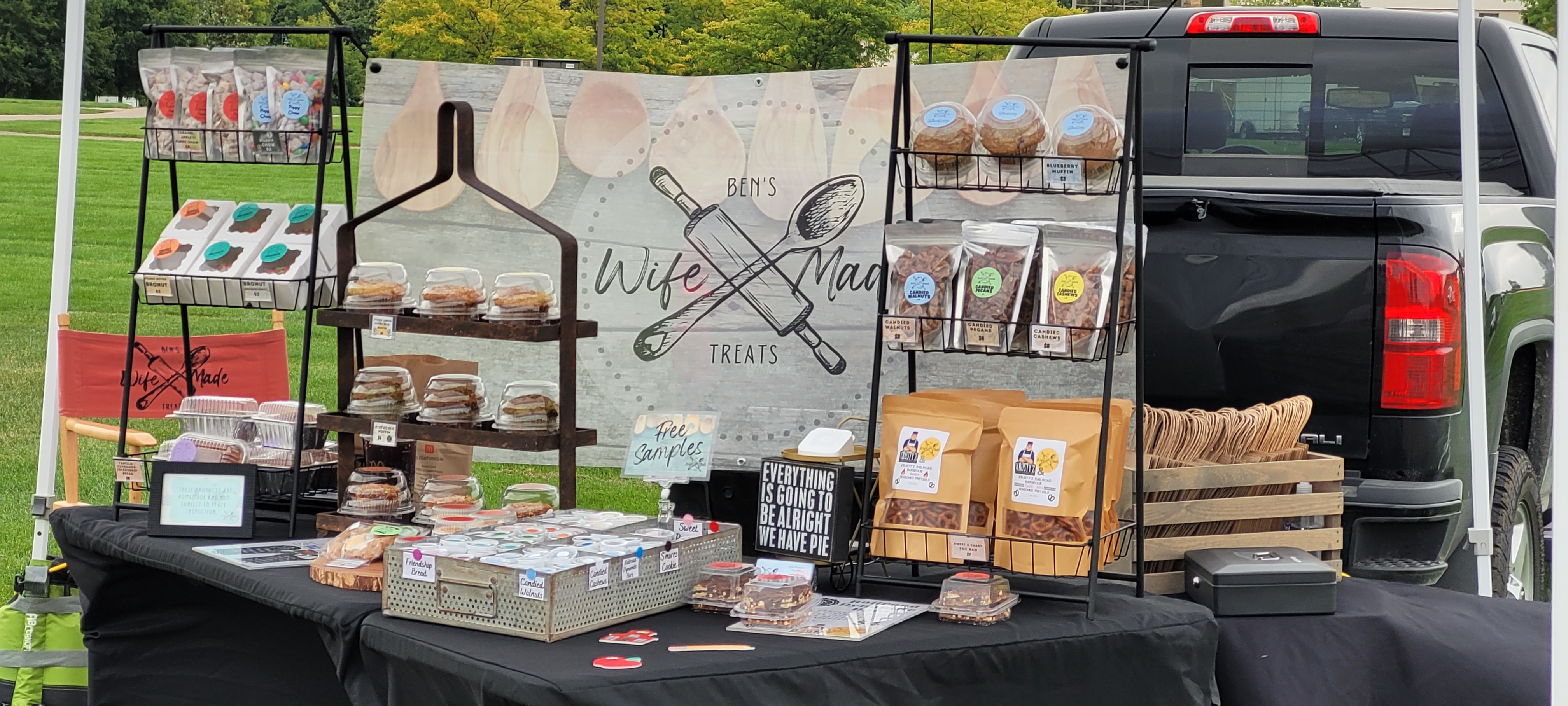 Ben’s Wife Made Treats – Maker Fair Minnesota